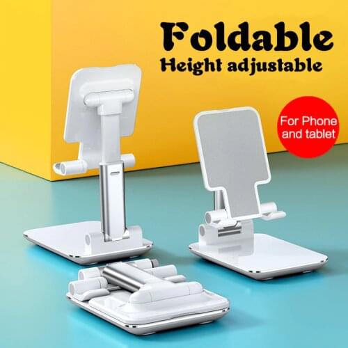 Aluminium Alloy Mobile Phone And Tablet Bracket Foldable Adjustable Angle And Height For IPad Mini Mi Pad Huawei Matepad iPhone