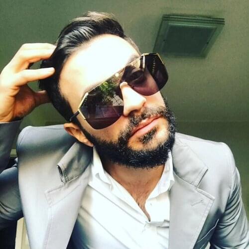 Large same style of celebrity brands sunglasses ladies 2021 new European and American female outdoor colorful sunshine eyegwear