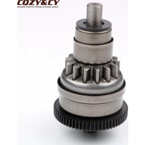 Starter bendix gear / starter clutch for Peugeot Kisbee V-Clic 50 Django 50cc 4-stroke