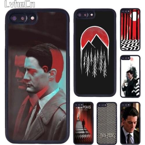 LvheCn Twin Peaks Dale Cooper Phone Case For iPhone 5 SE 6s 7 8 Plus 11 12 Pro X XR XS Max Samsung galaxy S7 S8 S9 S10