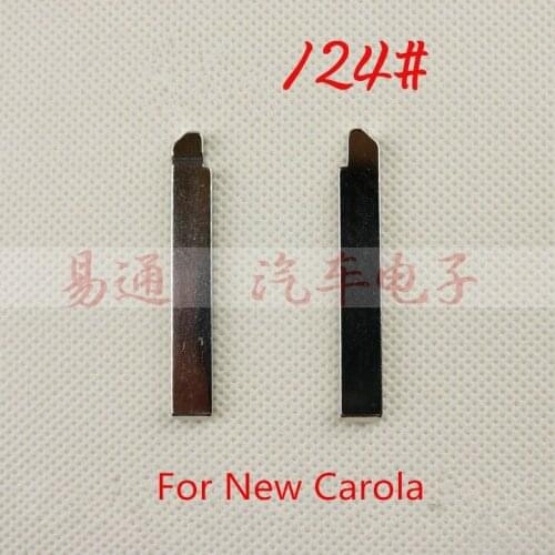 Top Quality NO. 124 Key Blade For new Carola Flip Key Blade, Origin Car Blank Key Blade