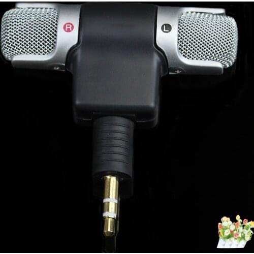 1PCS Mini Microphone Stereo Voice MIC 3.5mm for Universal phone Microphone