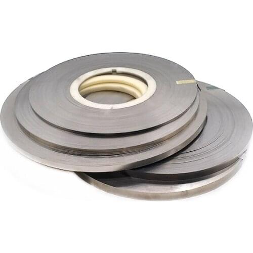 10Meter/Roll Thickness 0.15*Width 8mm Ni Nickel li-ion Cell Plated Steel Strip Sheet Steel Roll For 18650 Battery Welding DIY