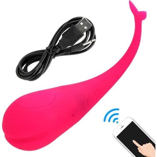 2020 Women 10 speed Silicone Vibrator APP Bluetooth Wireless Remote Control Vibrating Egg G-spot Pussy Licking Massage Sex Toys