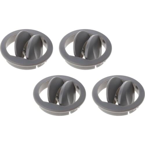 4x Car RV ATV Interior Round Ceiling A/C Vent Air Outlet Rotating Open Close Camper Trailer Air Ventilation