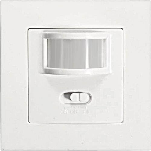 AC 110V-240V Infrared PIR Motion Sensor Light Switch recessed Wall Lamp Light Bulb Switch Motion Sensor interruptor ON/OFF/PIR