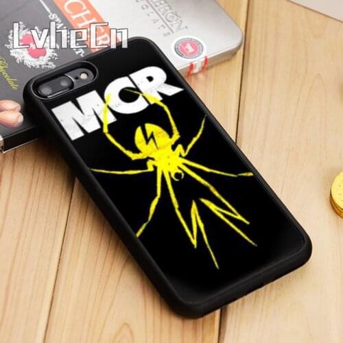 LvheCn Gerard Way My Chemical Romance Phone Case Cover For iPhone 5 6s 7 8 plus 11 12 Pro X XR XS max Samsung S7 edge S9 S10