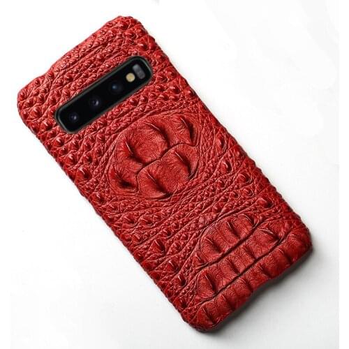 Phone Case For Samsung Galaxy S7 Edge S8 S9 S10 Plus Note 9 8 10 A20 A30 A40 A50 A70 Crocodile Head Case For A5 A7 A8 J5 J7 2018
