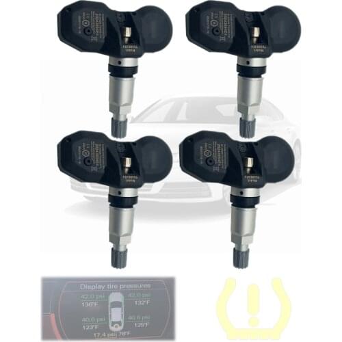 4PCS 7PP907275G TPMS Tire Pressure Sensor Fits For Audi A6 A8 Q7 R8 RS4 RS6 RS7 S4 S8 For Aston Martin DB9 4F0907275H 315MHz
