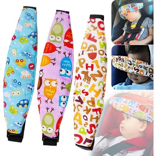Car Safety Children Fixing Band Car Seat Sleep Nap Kid Sleeping Head Support Belt Positioner Baby Sroller Holder Belt