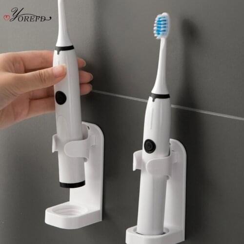 OYOREFD Creative Electric Toothbrush Holder Bathroom Wall Mounted Tooth Brush Drain Drying Holder Home Bathroom Organizer