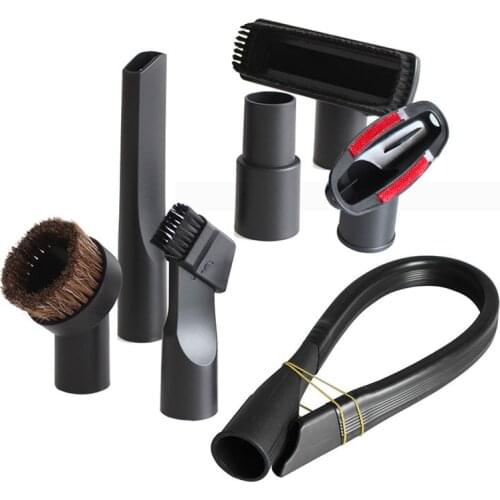 7 In 1 Vacuum Cleaner Brush Nozzle Household Dust Removal Gap Stair Tool Kit 32 Mm 35 Mm Clean Corners And Narrow Gaps
