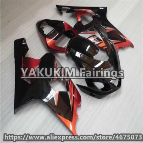 ABS Injection Fairings For SUZUKI GSXR 600 750 k4 2004 2005 Motorcycle Fairing GSXR600 GSXR750 K4 04-05 Cowlings Bodywork Custom