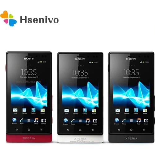 Sony MT27 Refurbised-Original Unlocked Sony Xperia sola MT27i 3G WIFI FM Radio Bluetooth Cellphone Free shipping