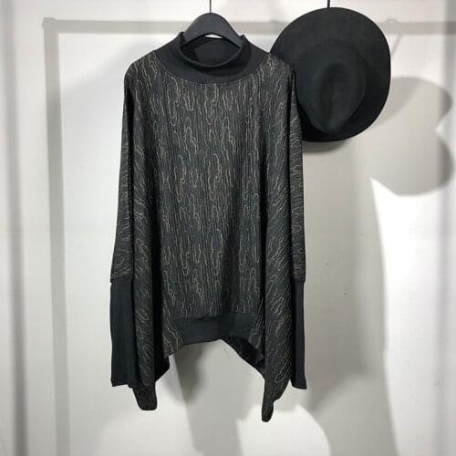 Owen seak Men Pullover Sweatshirts Mens Oversized Dark Spring Autumn High Street Wear Hip Hop Bottoming Turtleneck Sweatshirts