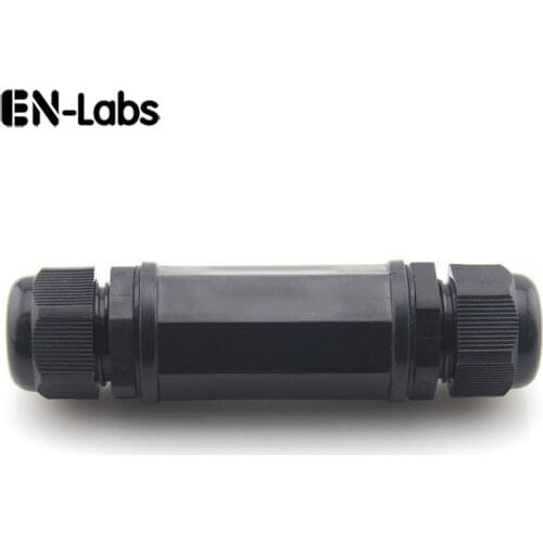 En-Labs Waterproof Protector RJ45 Lan Coupler Outdoor Install Adapter,Cat6 7 5E 8P8C RJ-45 Female Jack Inline Connector Extender