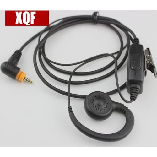 XQF MIC Speaker PTT G Earhook Earpiece Earphone Headset for Motorola Radio SL7550 SL4000 SL1K MotoTRBO Radio Walkie Talkie