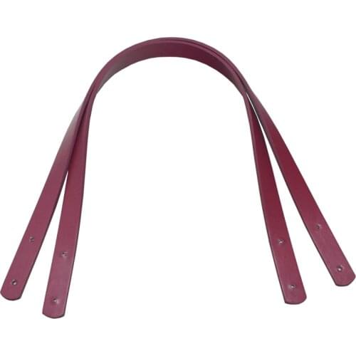 2pcs/pair 60cm Women Detachable PU Leather Bag Strap Belt Shoulder Bag Handle Accessories Belt Ladies Handbag Band KZ0007