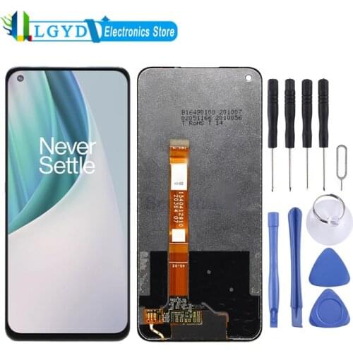 LCD Screen for OnePlus Nord/8 Nord 5G / Z Nord N100/ N10 5G BE20299 Touch screen Digitizer Full Assembly Replacement Parts Tools