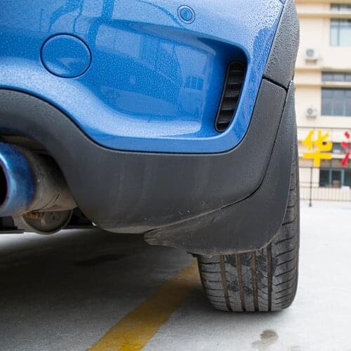 4pcs/set Car Fender Guard Mud Flap Mudguards For Mini Cooper One Countryman Clubman R55 R56 R57 R58 R59 R60 R61 F60 Accessories