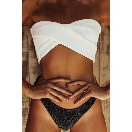 White Swimwear Angelsin China