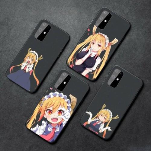 Miss Kobayashis Dragon Maid Phone Case For Samsung A21S A32 A51 A52 A71 A50 A12 S10 S20 S21 Plus Fe Ultra