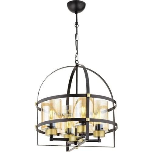 Eray Lighting 2076-4 Black Chandelier