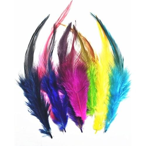 Beautiful Natural dyeing Pheasant Feather 20Pcs/Lot 4-6Inch10-15cm DIY Chicken Feathers for crafts and Jewelry decoration Plumes