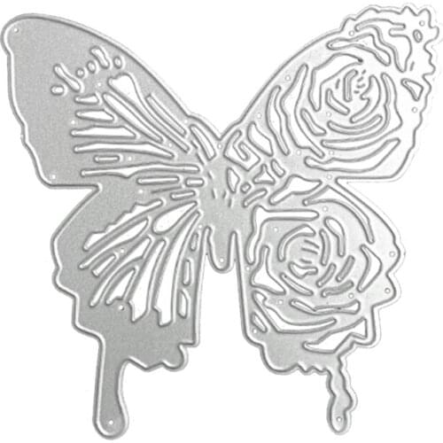Butterfly Metal Cutting Dies Stencil DIY Scrapbooking Album Paper Card Template Mold Embossing Decoration