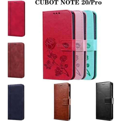 NOTE 20 Pro Screen Protector Flip Case For CUBOT NOTE 20 Stand Leather Cover CUBOT NOTE 20 Pro Premium Wallet Funda Coque Cases