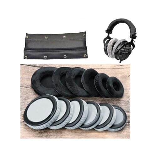New Replacement Headband & Ear Pads for Beyerdynamic DT770 DT880 DT990 Headphone Earpads Earmuffs