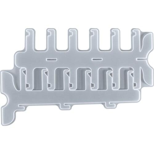 MXME Sunglass Storage Rack Resin Silicone Mold for Glasses Display Stand for DIY Epoxy Crafts Multi Layers Holder for Jewelry