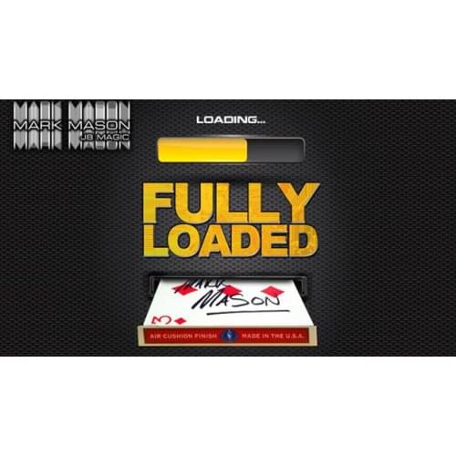 Fully Loaded (DVD and Gimmicks) by Mark Mason ,Card Magic,Illusion,Fun,Magic Tricks,Street Magic,Mental,Close up