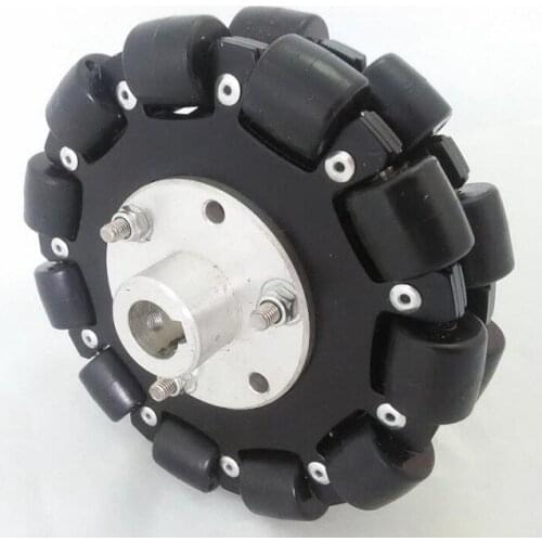 Maker 5 Inch 127mm Robot Platform Chassis Omnidirectional Wheel Mecanum Wheel All Metal Universal Wheel