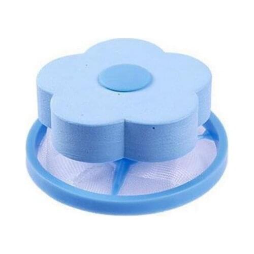 Home Reusable Washing Machine Floating Lint Mesh Trap Bag Hair Catcher Filter Net Pouch Household Tool