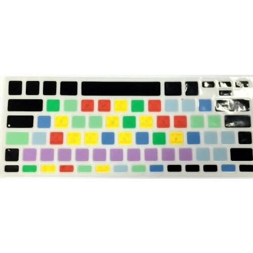 For Macbook Air Pro Retina 13 15 17 13.3 15.4 Us American Version Silicone Keyboard Cover Skin For Mac 2016 Photoshop Ps