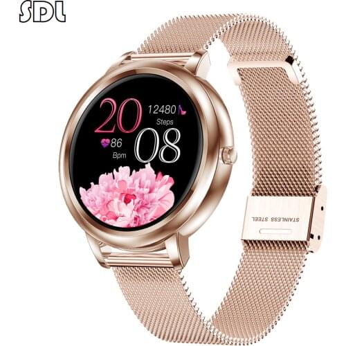 MK20 Bluetooth Women Smartwatch 1.09 Inch Waterproof Heart Rate Mornitor Fitness Tracker Smart Watches Japanese & Korean