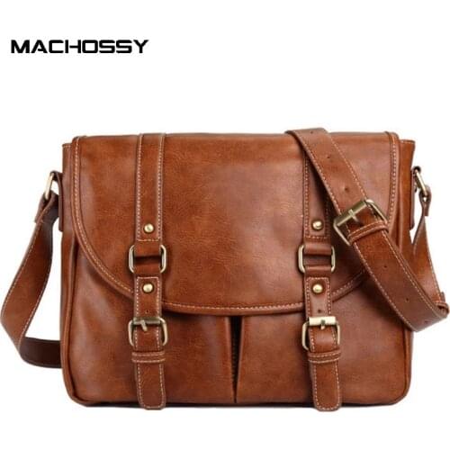 Vintage PU Leather Bag Mens Handbag Messenger Bag Men Shoulder Bags Male Laptop Briefcase Bag Casual Men Handbags for men