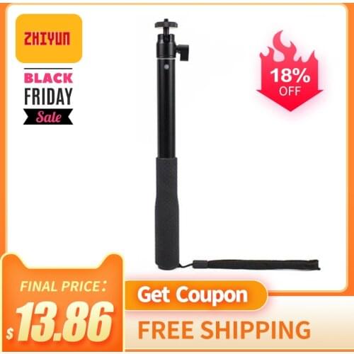 Zhiyun Smooth 4 Q Extendable Pole Extension rod Adjustable for Zhiyun Feiyutech DJI Handheld Gimbals OSMO 2 Gimbal