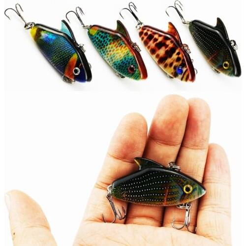 1Pcs VIB Hard Bait For Fishing Crankbait Wobbler Swing jig Fishing Lure Minnow Artificial Lure Vibration Fishing Accessories