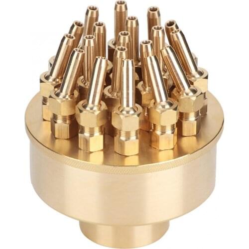 G1-1/2INCH DN40 3-layer brass fountain sprinkler 15 sprinkler sprinkler is suitable for square garden