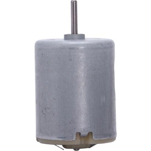 5000 RPM 6V High Torque Cylinder Magnetic Electric Mini DC Motor Silver