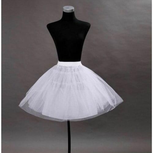 Innovative Design Girls Mini white wedding bridal Accessories petticoat underskirt slip crinoline