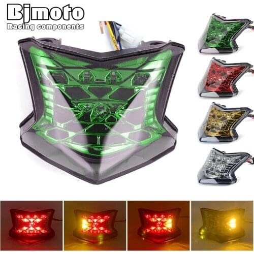 Integrated Taillight LED Motorcycle Brake Tail Light Stop Rear Lamp Turn Signals Light For KAWASAKI Z900 ABS 2017 2018 2019 2020
