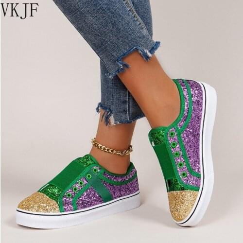 Women Slip on Sneakers Large Size Casual Single Shoes Flat Sneakers Breathable Hollow Out Casual Shoes Women Vulcanized Shoes