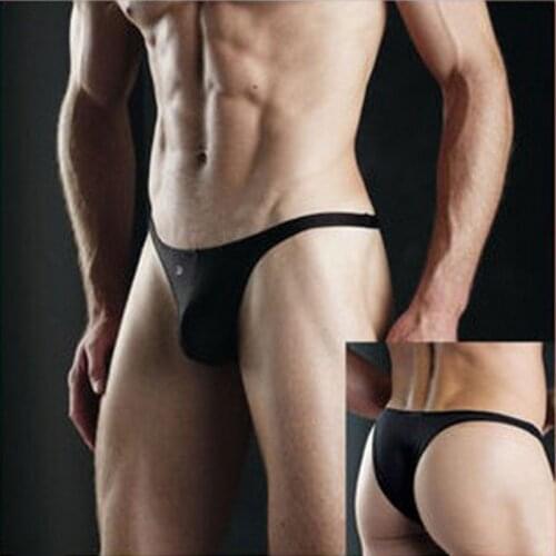 Mens Thongs Everyday Basic Small Briefs Underwear Sexy Gay Penis Pouch Male Bikini Small Underwear Jockstrap Gay Underwear