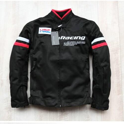 NEW Motorcycle Jacket for Honda Oxford Cloth With Cotton lining Black Motorcycle Winter Autumn Jacket with protectors