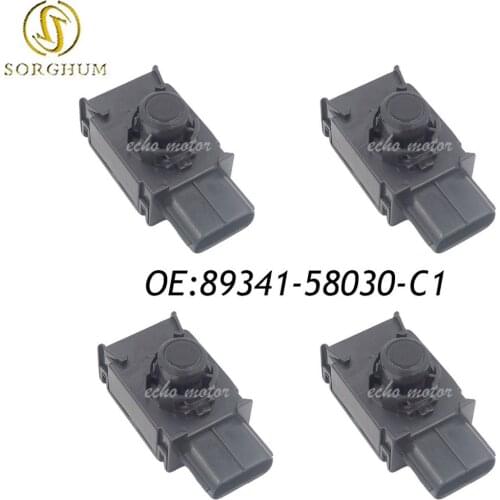 New 4PCS 89341-58030-C1 Parking Distance Control PDC Assist Sensor For Toyota Alphard Vellfire 2.4L 3.5L 89341-58030 89341580300