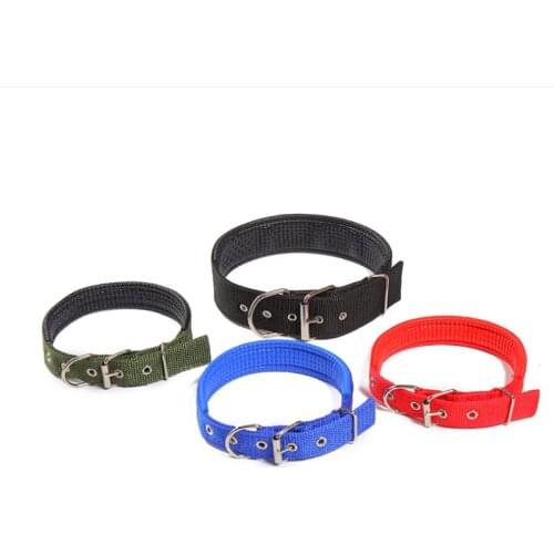 Dog collar luminous collar traction collar comfortable durable pet accessories