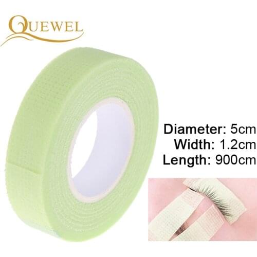 Quewel 2/4Pcs Grafted Eyelashes Tape Patch Non-woven Isolation Tapes Holes Breathable Eye Pads Eyelash Extension Supplies
